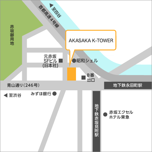 株式会社エイブル　本社　東京都港区元赤坂一丁目2-7 AKASAKA K-TOWER 9階
