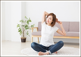 女性の一人暮らし