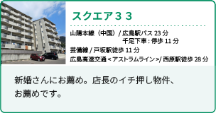 スクエア３３